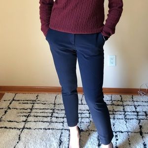 Navy blue LOFT dress pants